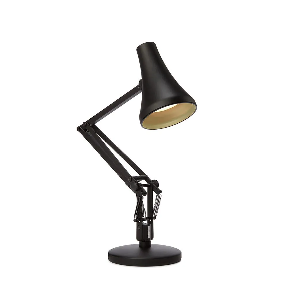 Anglepoise 90 Mini Mini Desk Lamp Carbon Black and Black 2