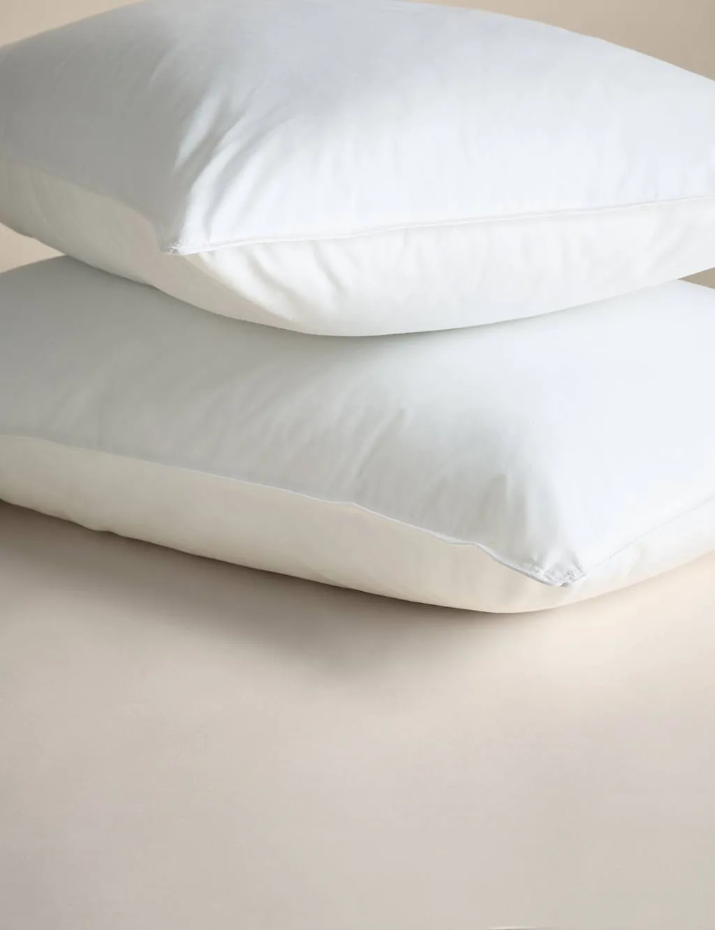 M&S 2 Pack Smart Wash & Dry Firm Pillows White