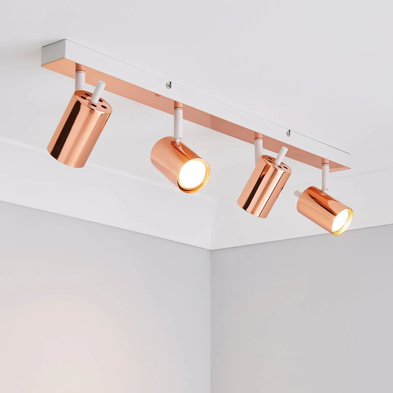 Carter 4 Light Copper Spotlight Copper