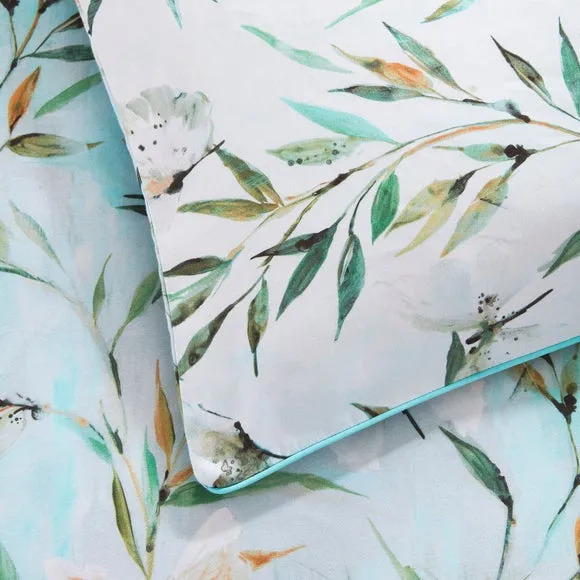 Dorma Nature Garden 100% Cotton Standard Pillowcase Pair 3
