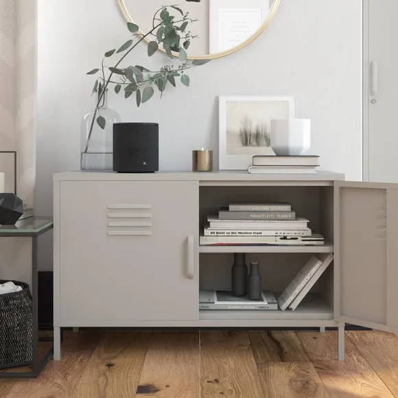 Bradford 2 Door Metal Accent Cabinet 3