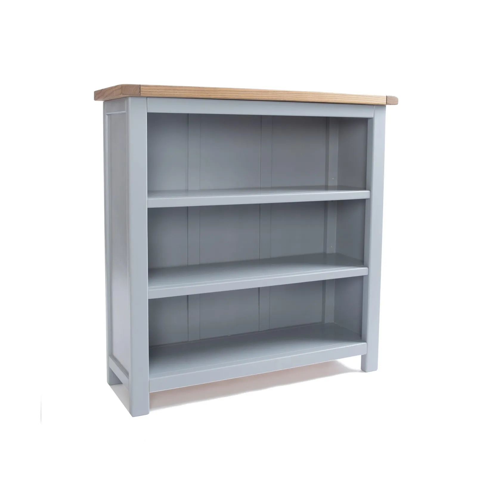 Cabinet Bits Bookcase 90x90x30cm in Grey 2