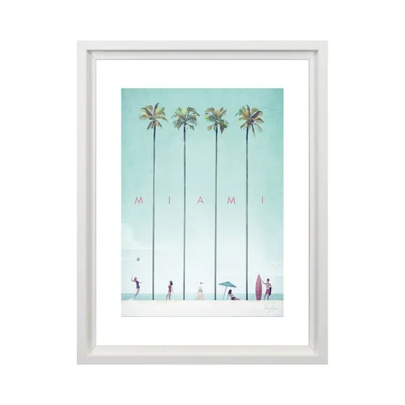 The Art Group Miami Framed Print 2