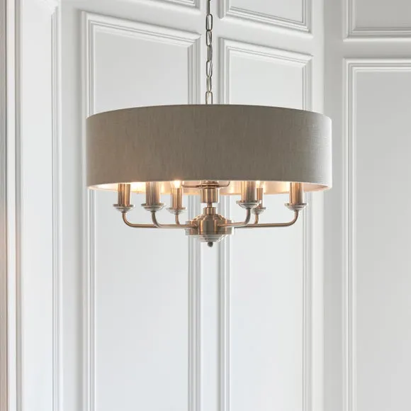 Vogue Sandringham Mid Century 6 Light Adjustable Pendant Light 1