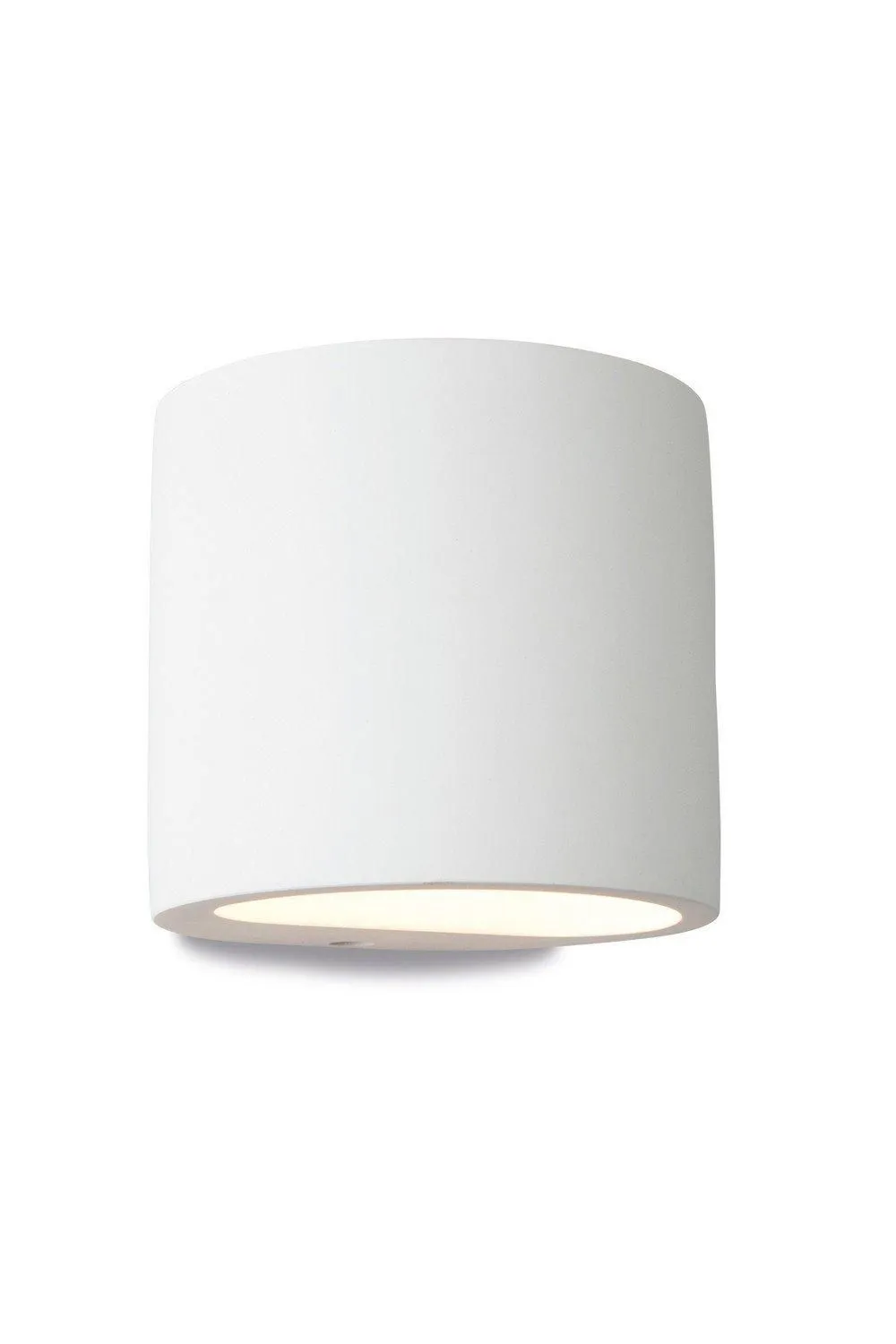 Netlighting Nina 1 Light Plaster Indoor Wall Light White G9