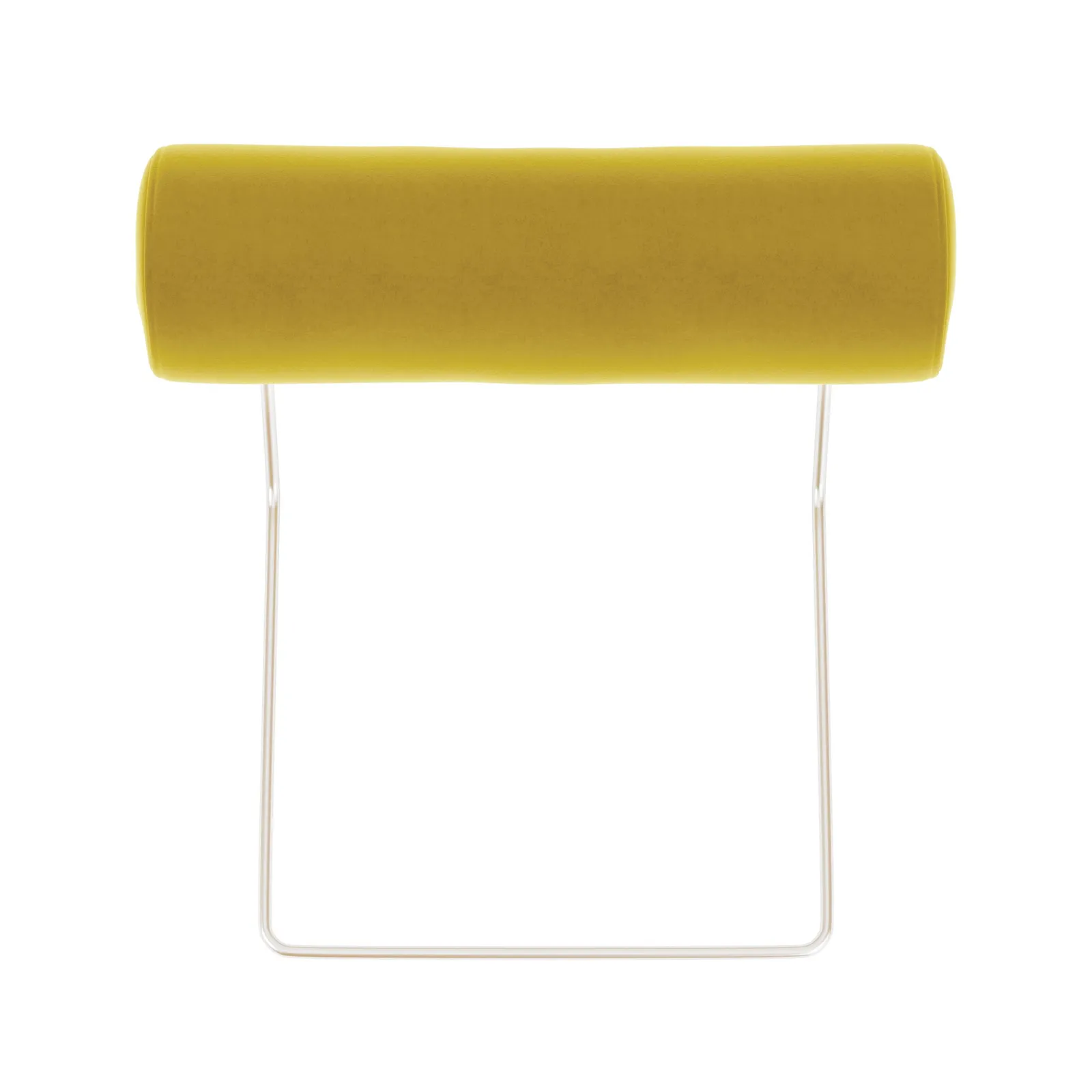 Zoe Velvet Headrest Yellow