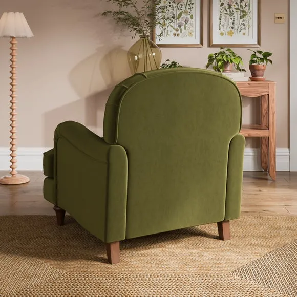 Beatrice II Velvet Armchair 2