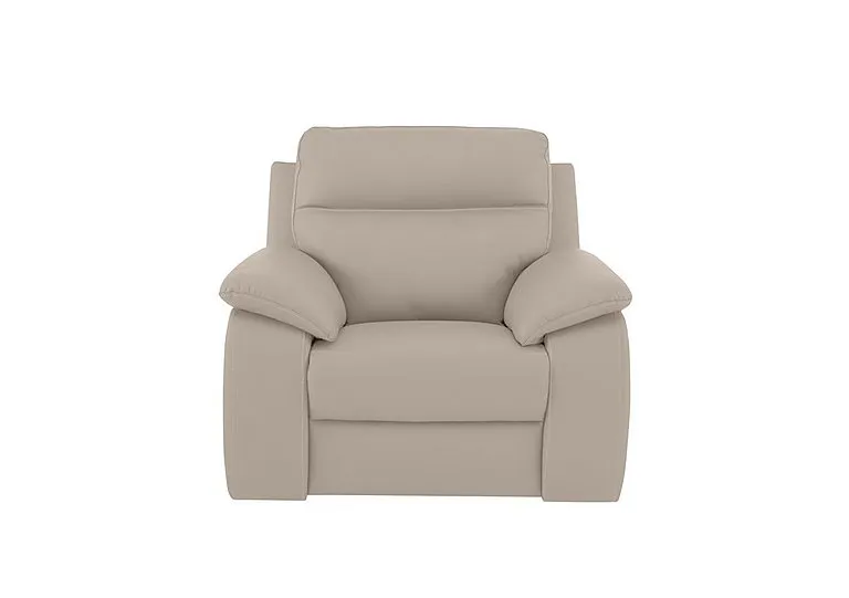 Pepino Leather Armchair - Botera Crema
