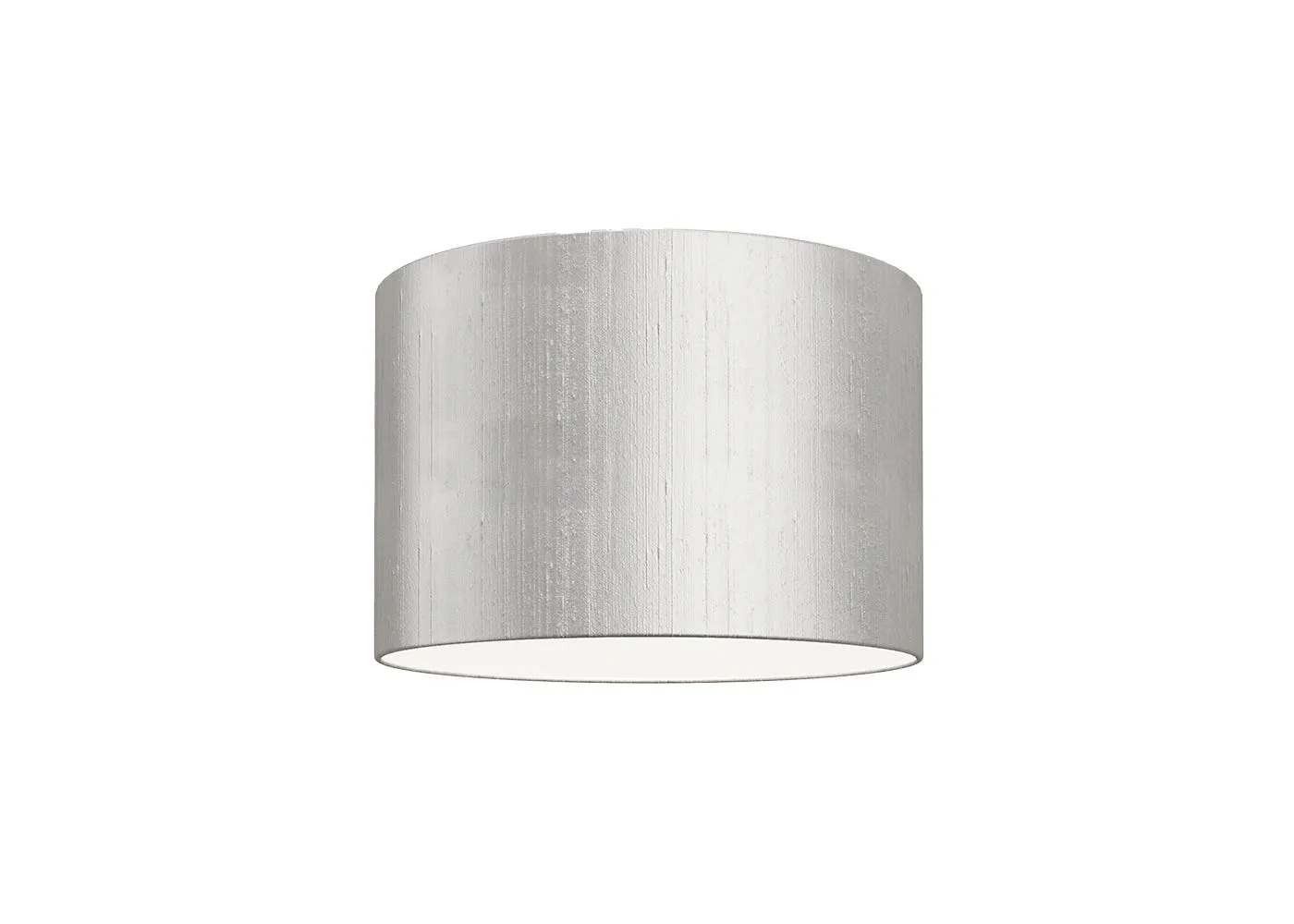 Shropshire Shades Dupion Silk Lampshade Vanilla 46 x 30cm