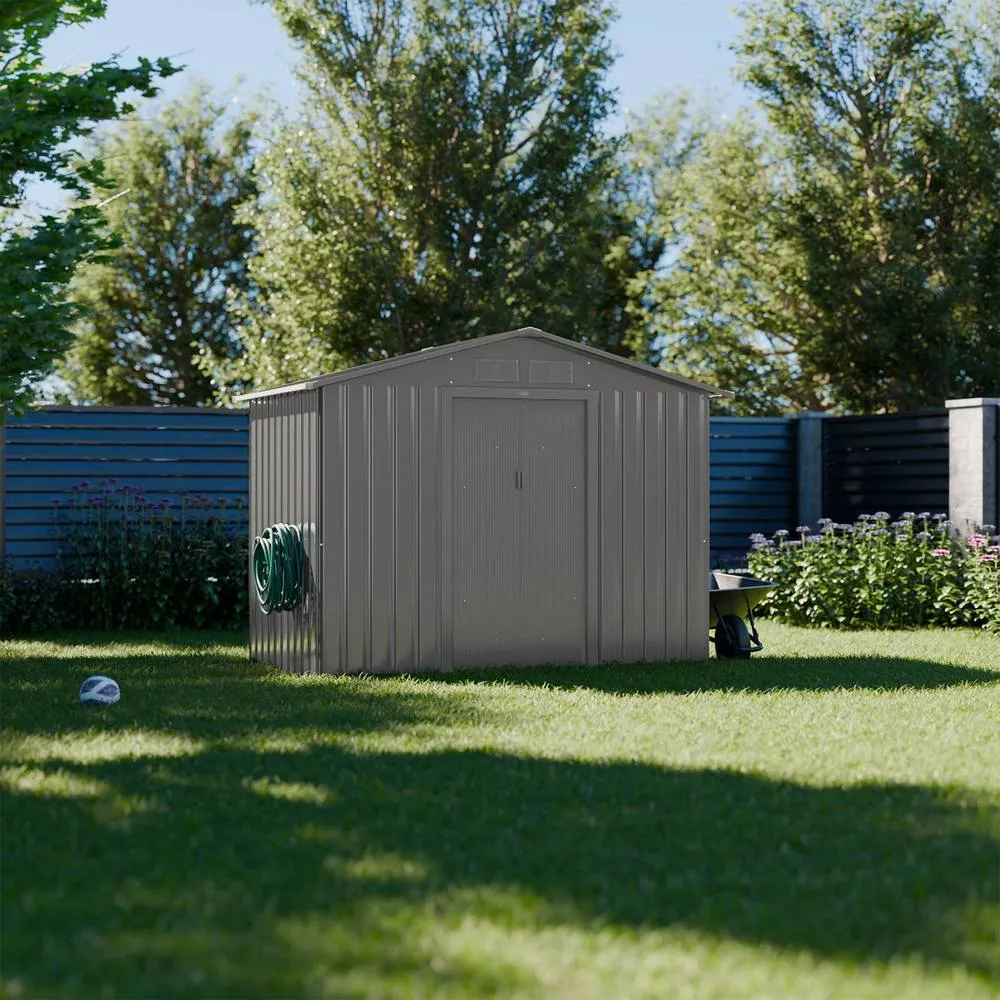 sweeek Garden shelter 2.71m² with anchor kit in Taupe 4