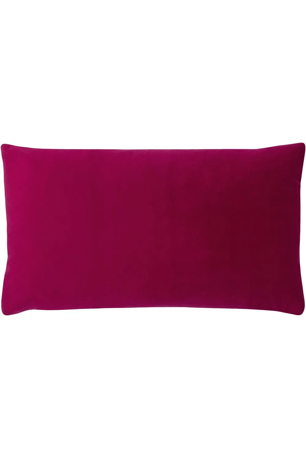 Paoletti Sunningdale Soft Velvet Cushion in Cerise 1