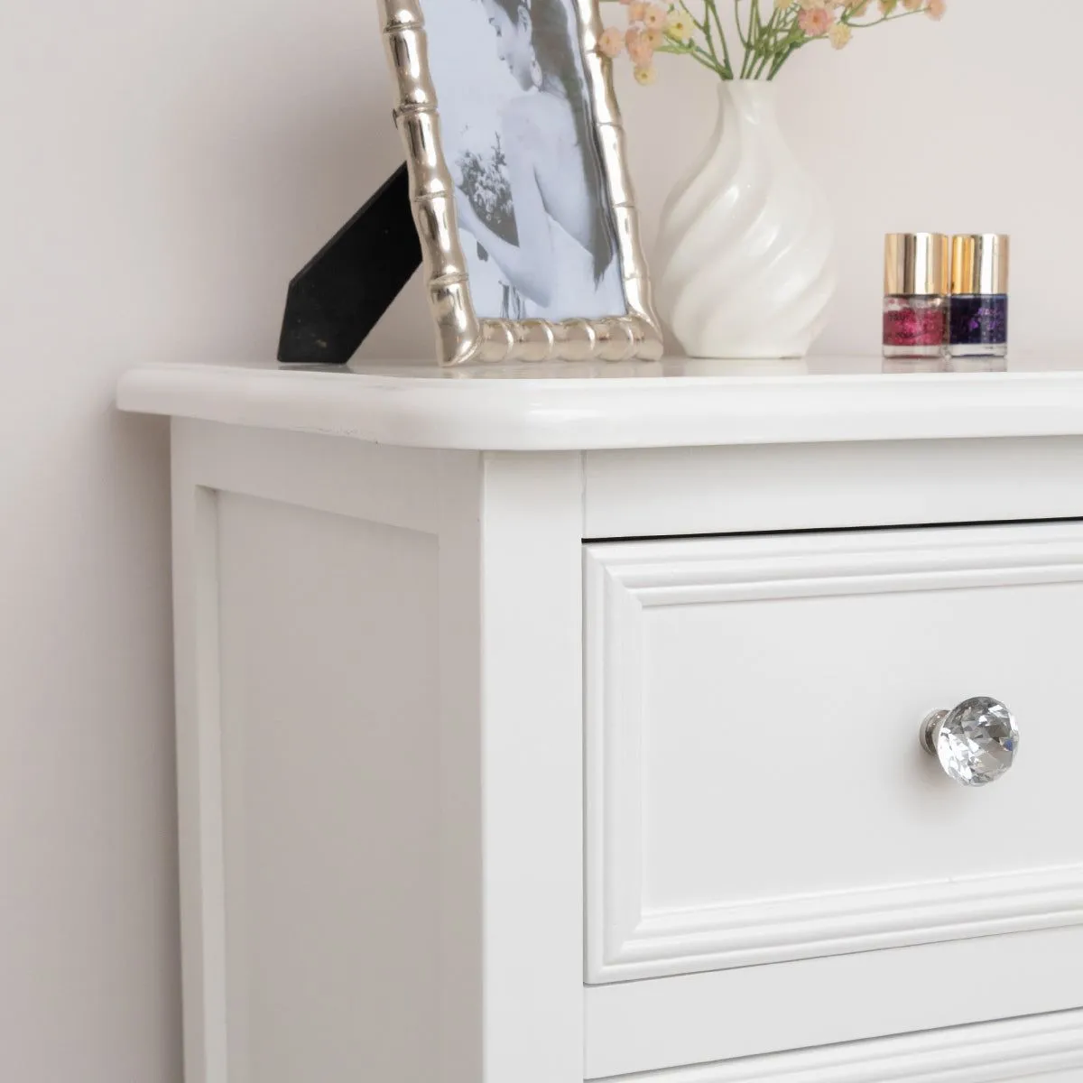 Melody Maison Large White Chest Of 6 Drawers - Victoria Range 2