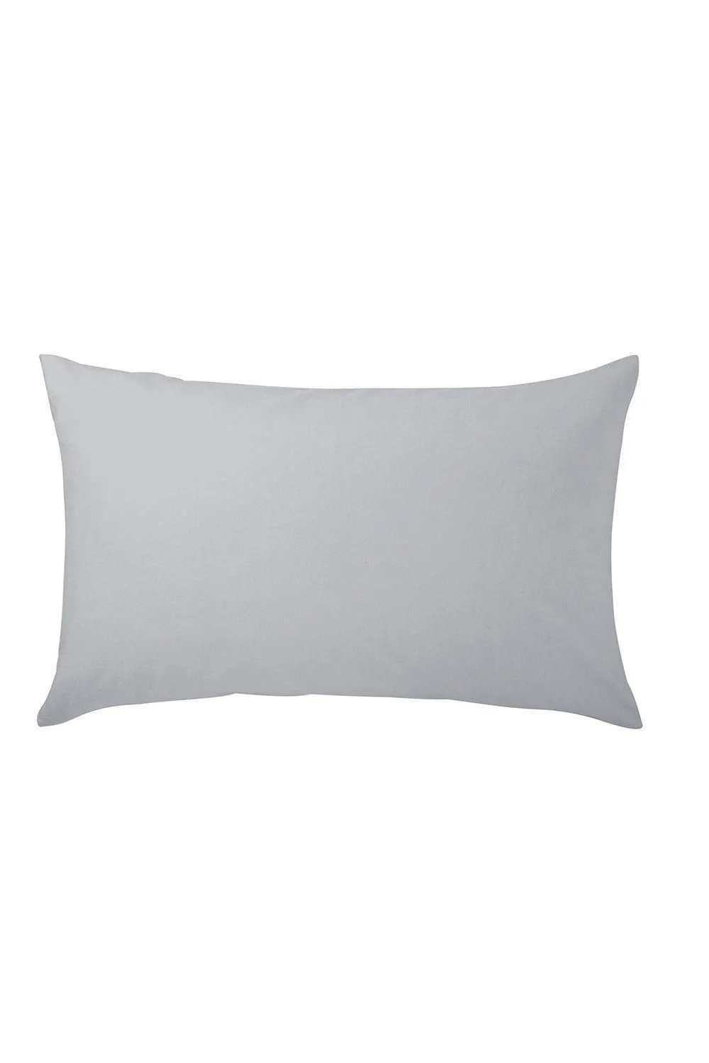 Helena Springfield 'Hs Brushed Cotton' Standard Pillowcase Pair in Silver