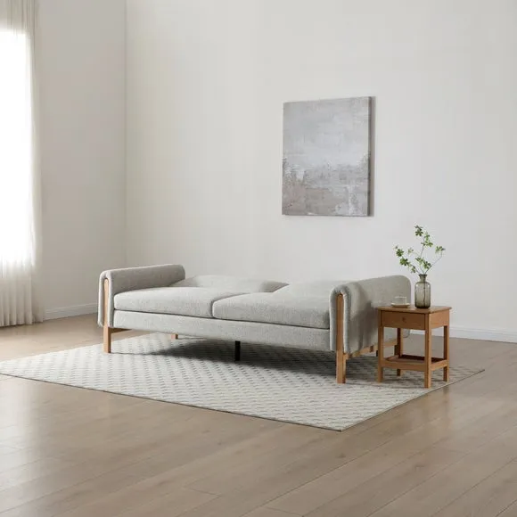 Cacy Textured Weave Clic Clac Sofa Bed 3