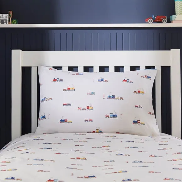 Little Trains Quilt Cover and Pillowcase Set 3