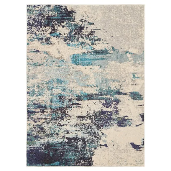 Teal Celestial Rug 2