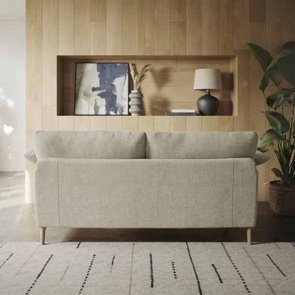 Hector Tonal Plush Chenille 3 Seater Sofa 4