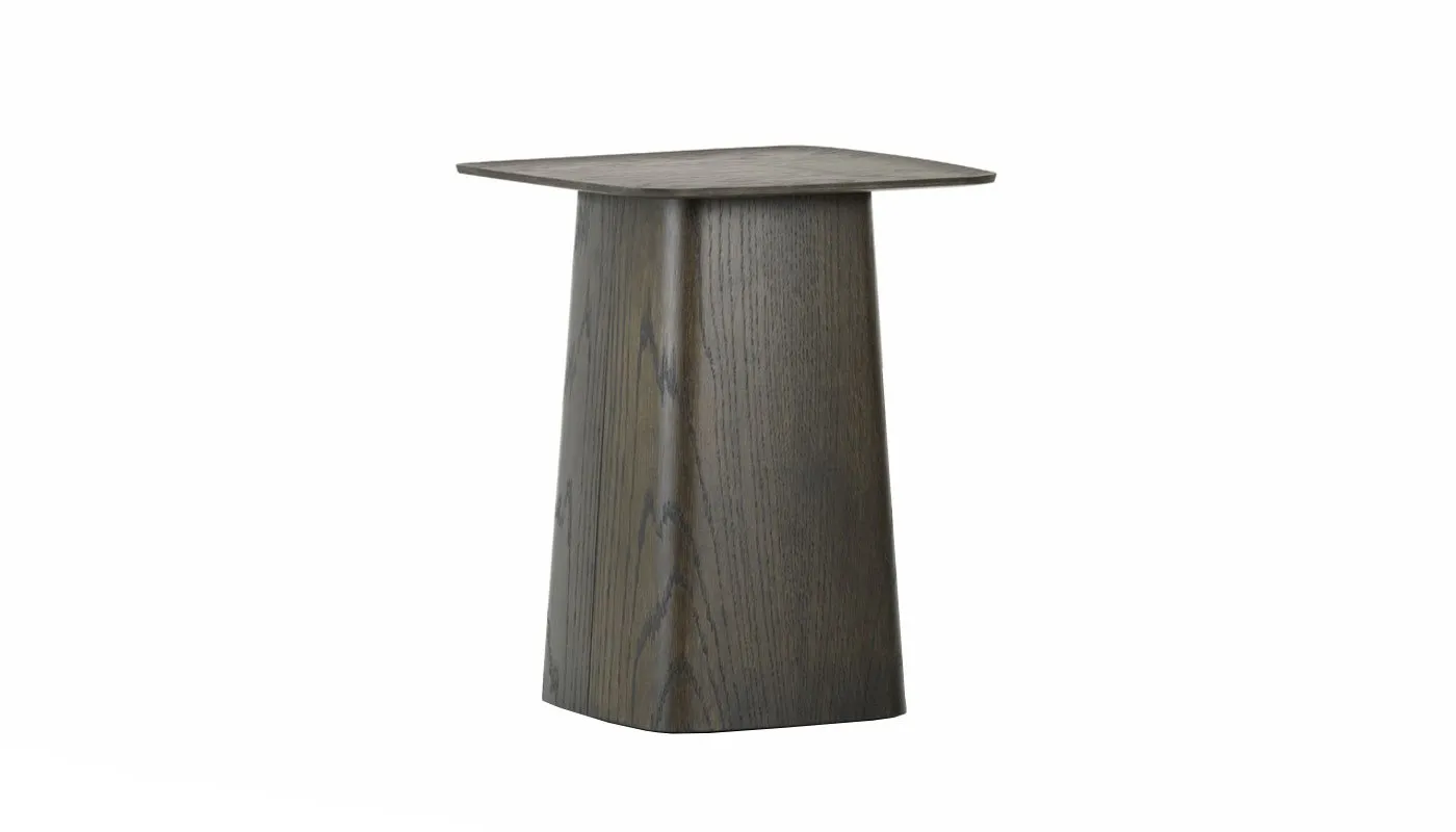 Vitra Wooden Side Table Small Dark Oak