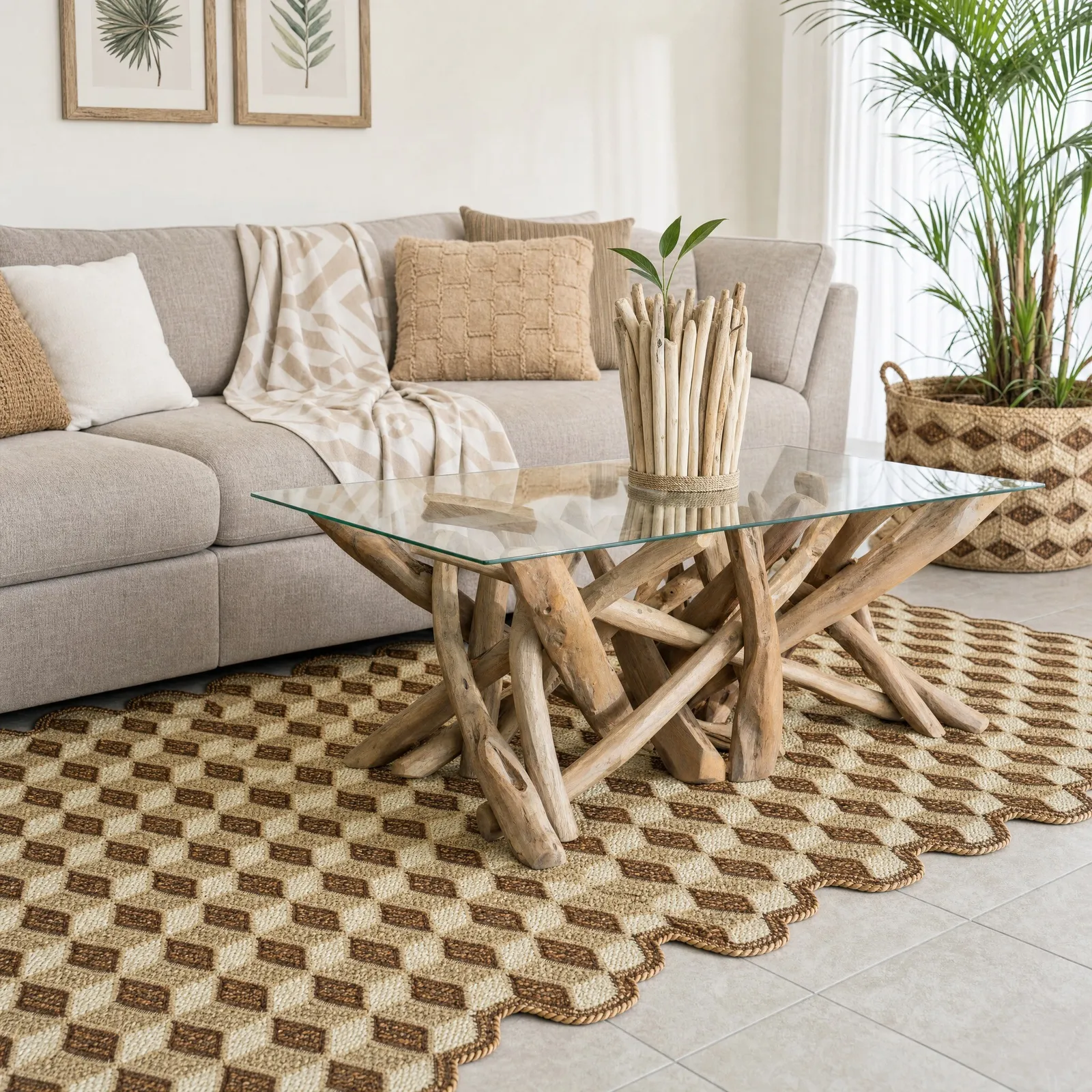 Wykeman Coffee Table, Brown | Barker & Stonehouse 2