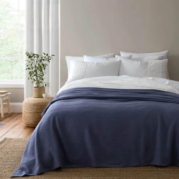 Jessie 100% Cotton Throw Blanket 1