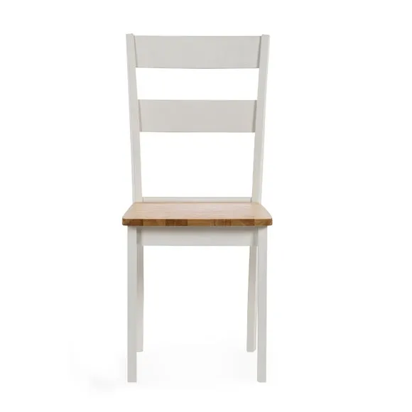 Linwood Set Of 2 Dining Chairs, Rubberwood 4