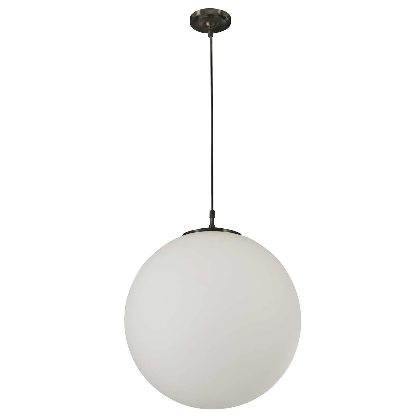 White Ball Drop Pendant