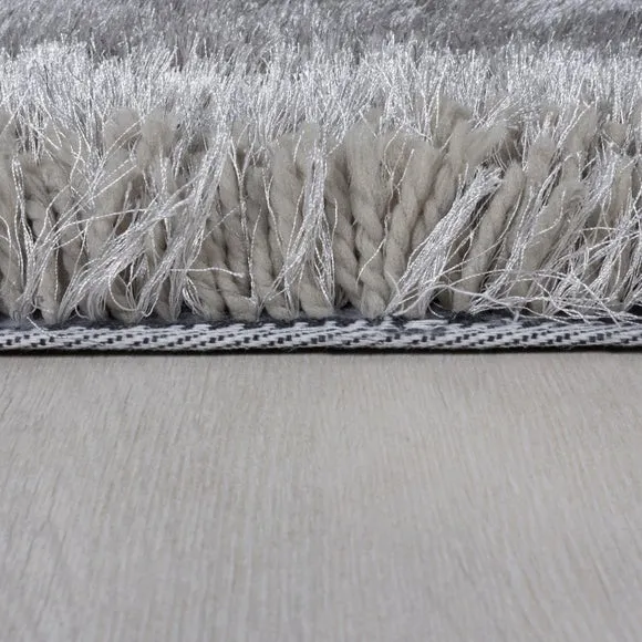 Jewel Shaggy Square Rug 4