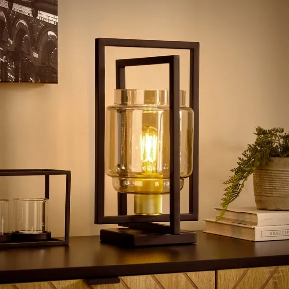 Seattle Industrial Metal Table Lamp 2