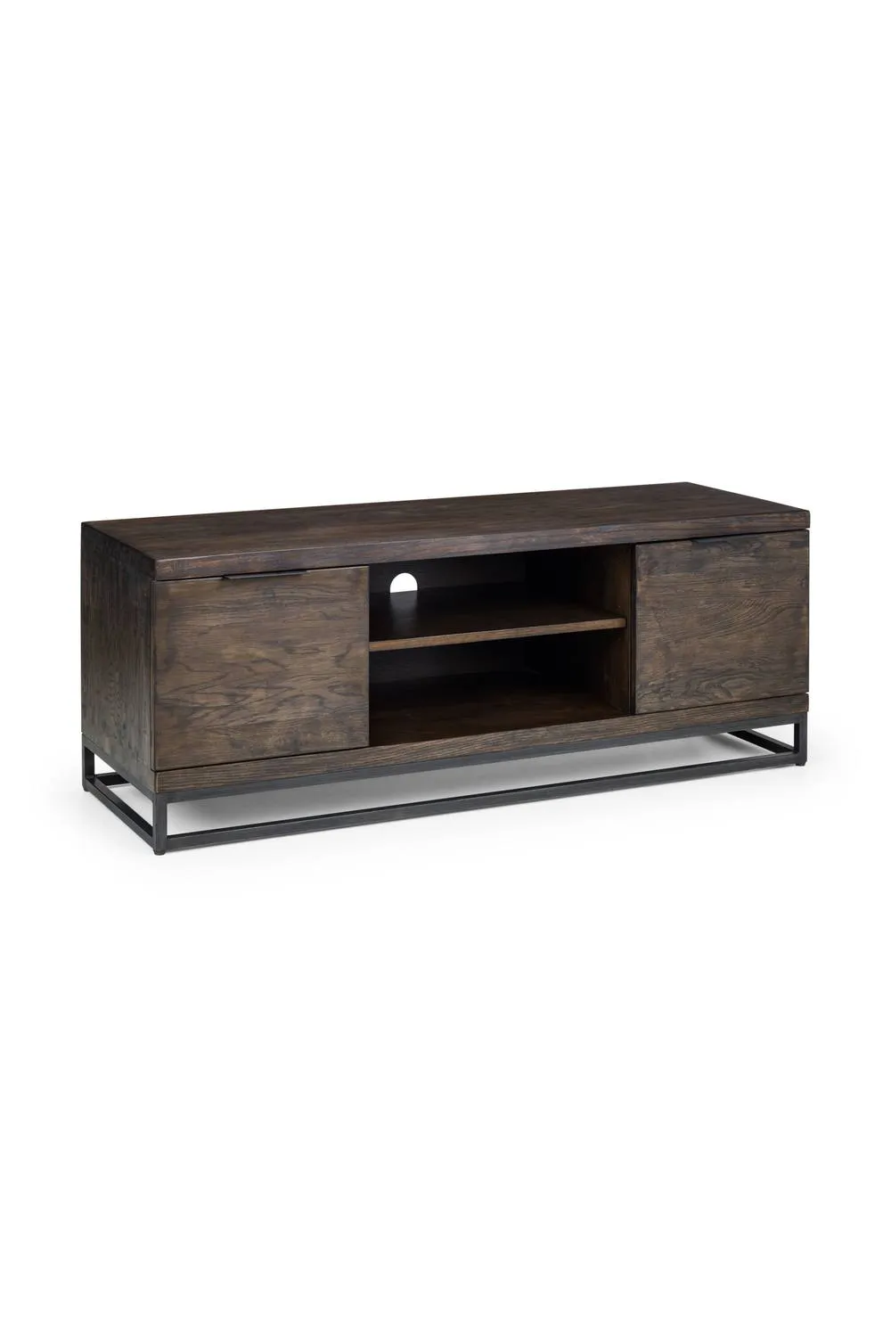 Julian Bowen Brooklyn TV Unit in Dark Brown 2