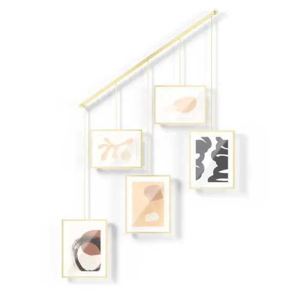Umbra Set of 5 Exhibit Display Hanging Photo Frames 3