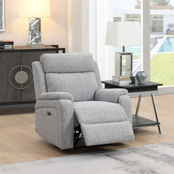 Bilston Textured Weave Power Reclining Chair