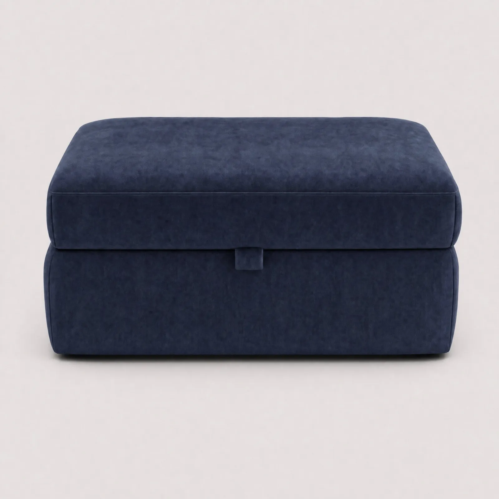 Harrington Large Storage Stool, Navy | Barker & Stonehouse