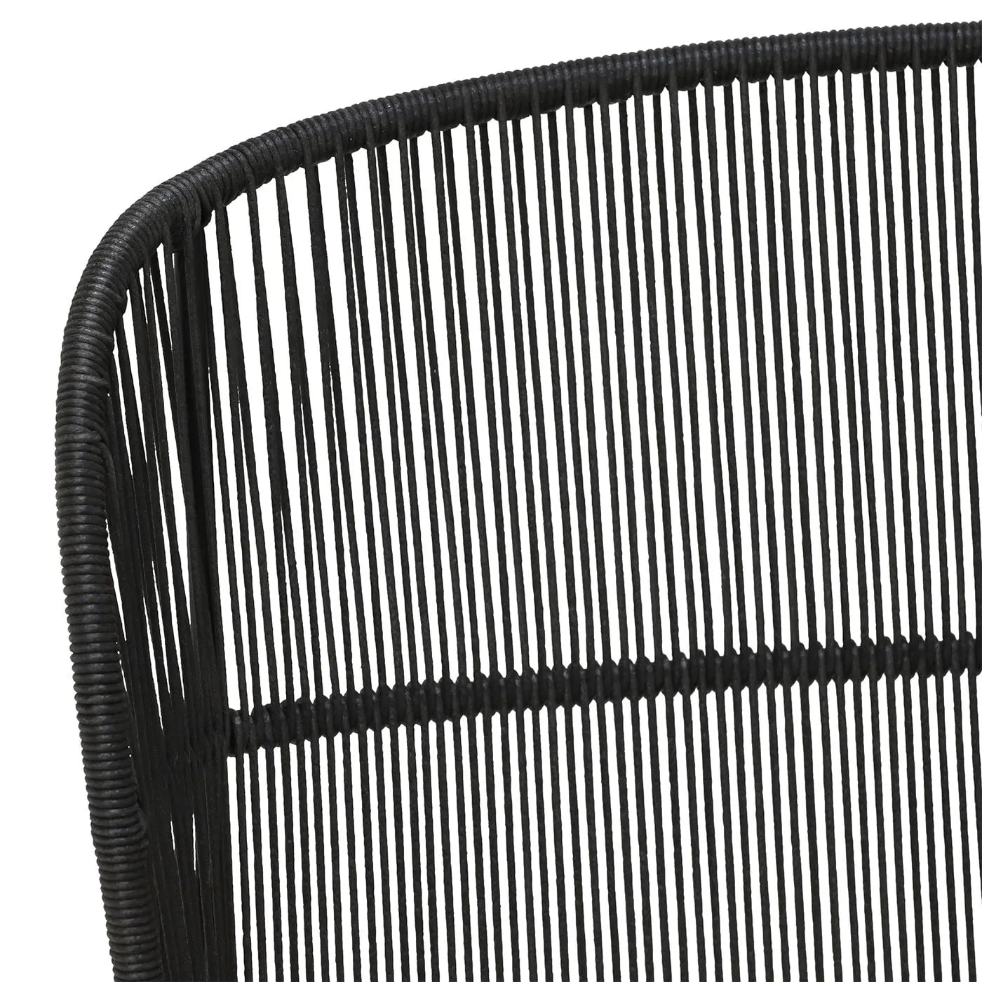 Butterfly Dining Armchair, Rope, Black | Barker & Stonehouse 6