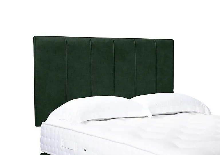 Artisan Collection Rhodes High Strutted Headboard - Single - Tormaline Green