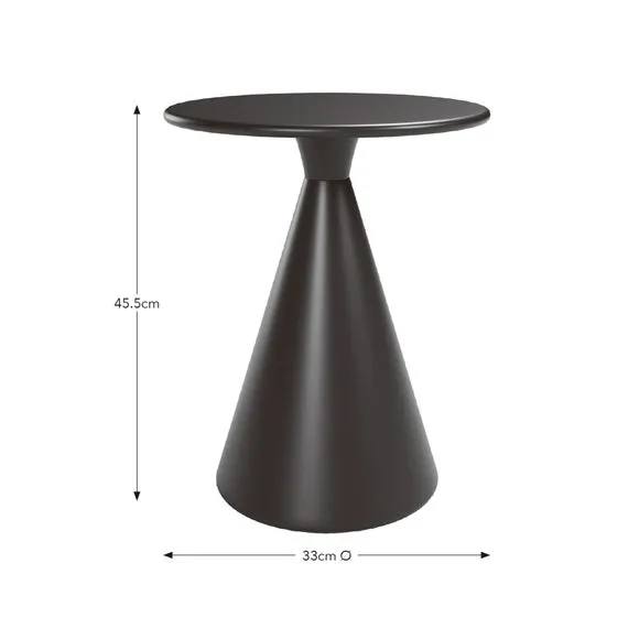 Toni Metal Drum Side Table 6