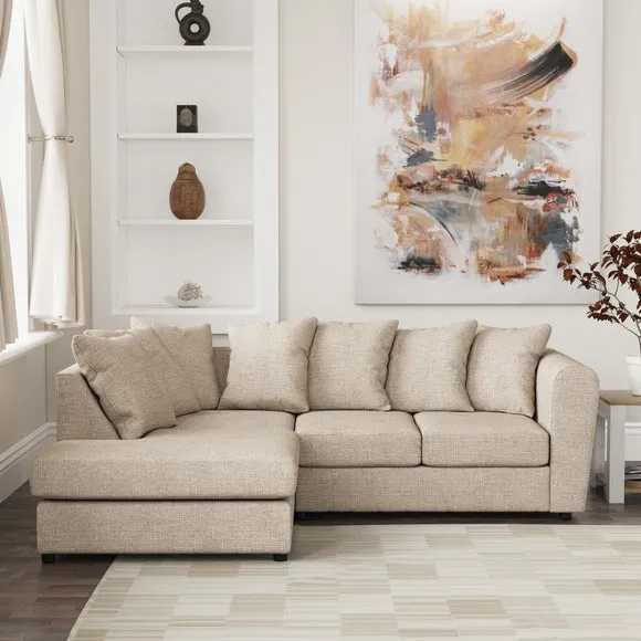 Blake Multi Weave Corner Chaise Sofa 1
