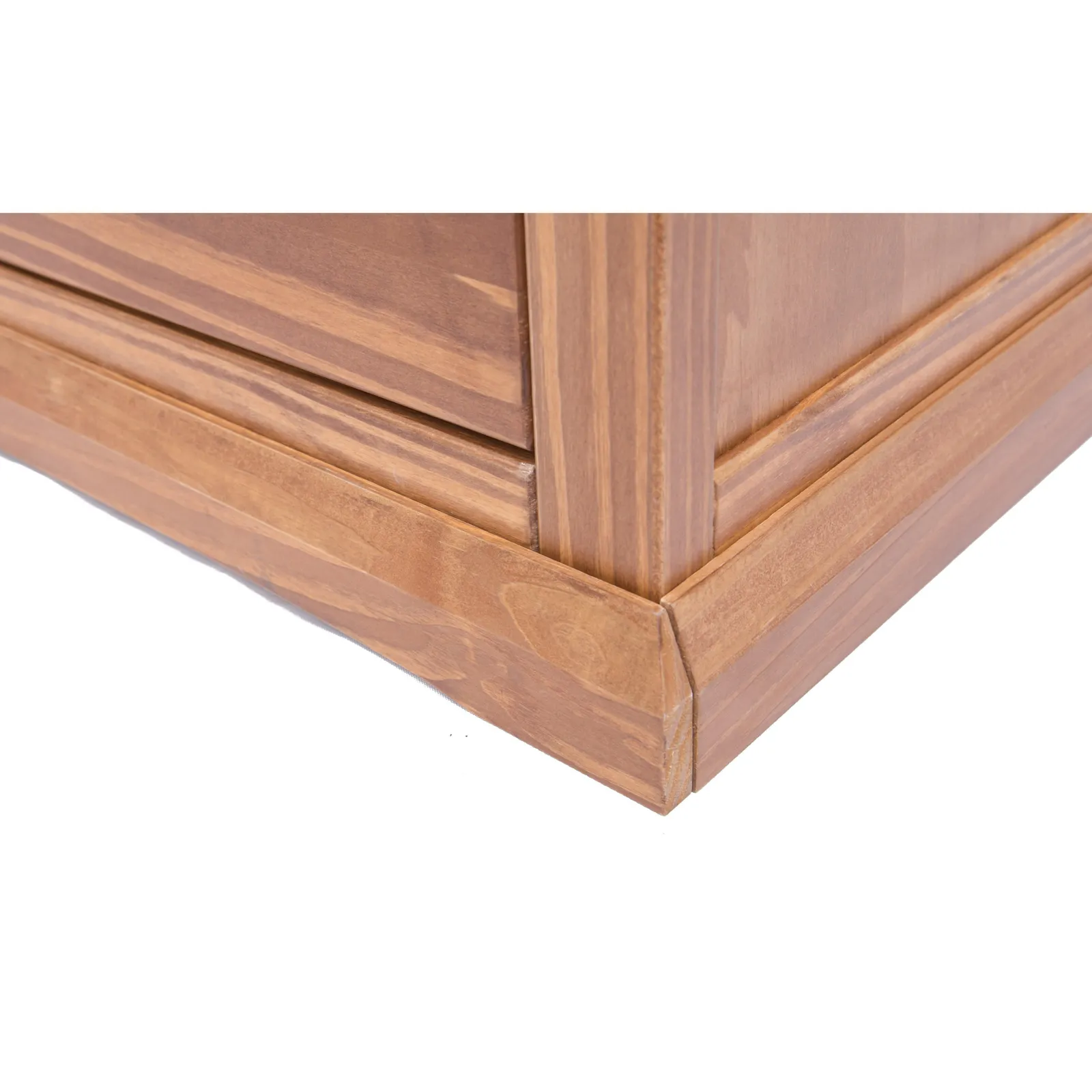 Cabinet Bits Tirolo 5 Drawer Chest of Drawers Bras Drop Handle in Brown 6