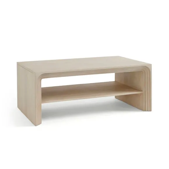 Romy Coffee Table, Whitewash Mango Wood 4