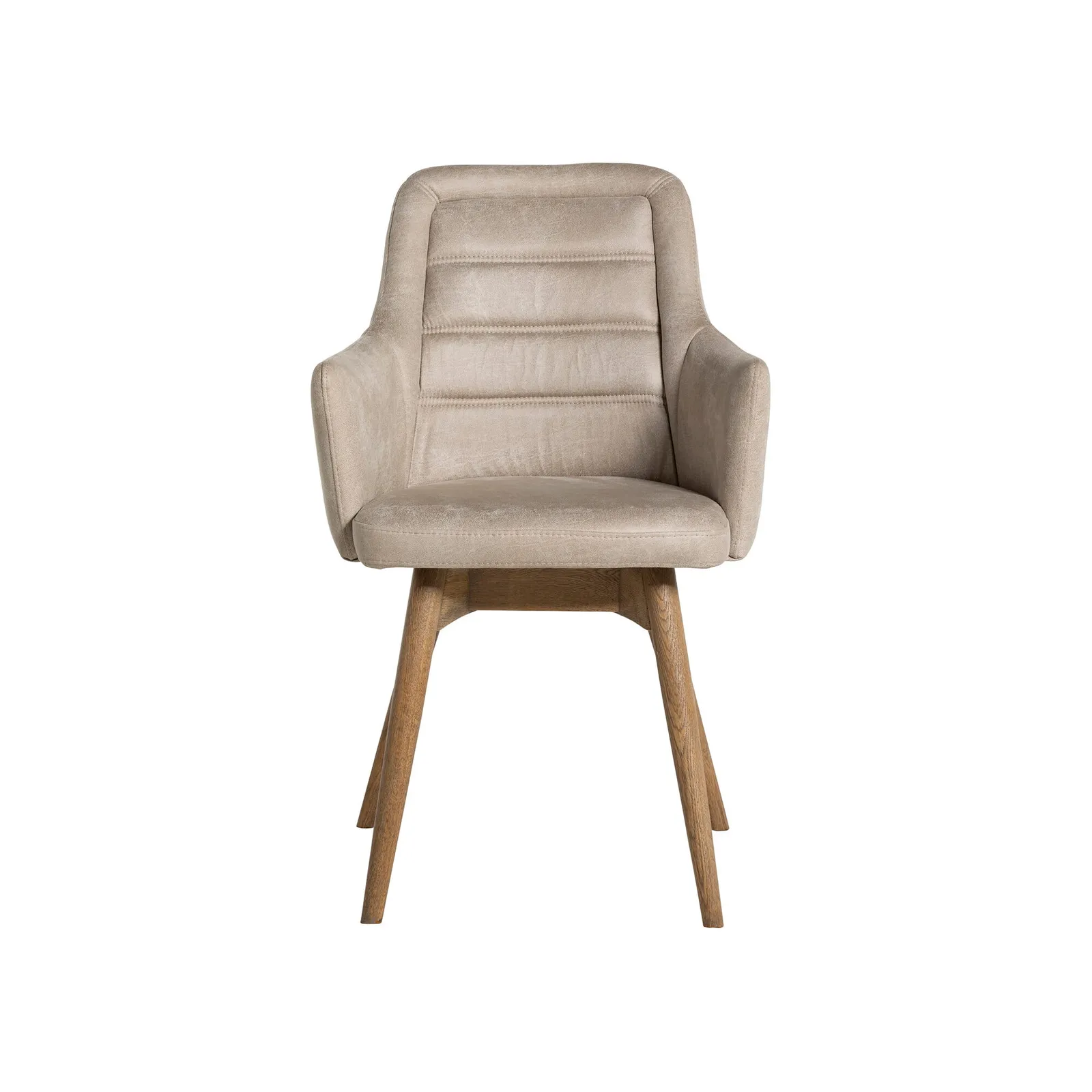 Hida Dining Chair With Arms, Neutral | Barker & Stonehouse 3