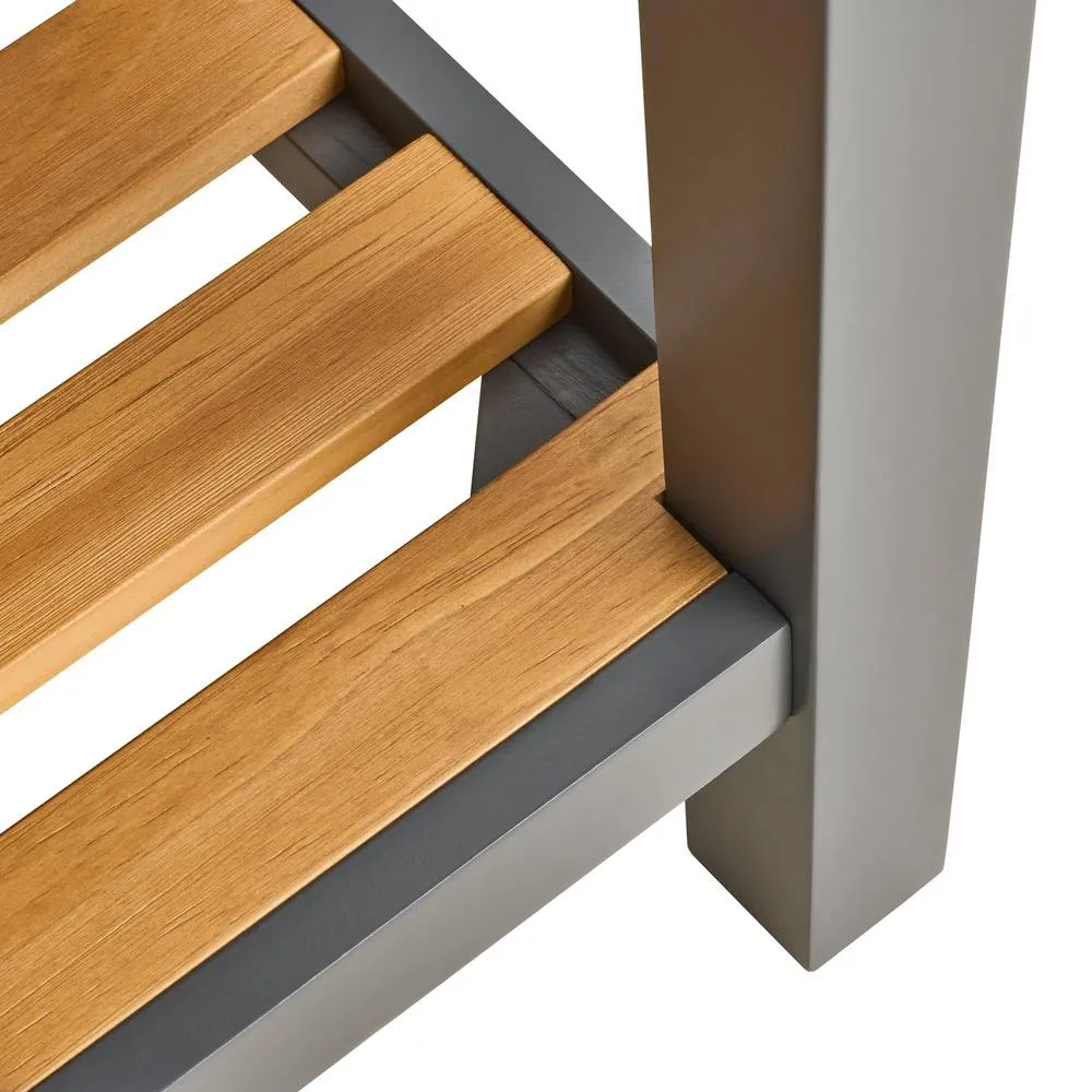 Statement Furniture Ludlow Console Table - Small in Dark Grey 6