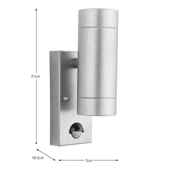 Billy Modern PIR Outdoor Wall Light 6