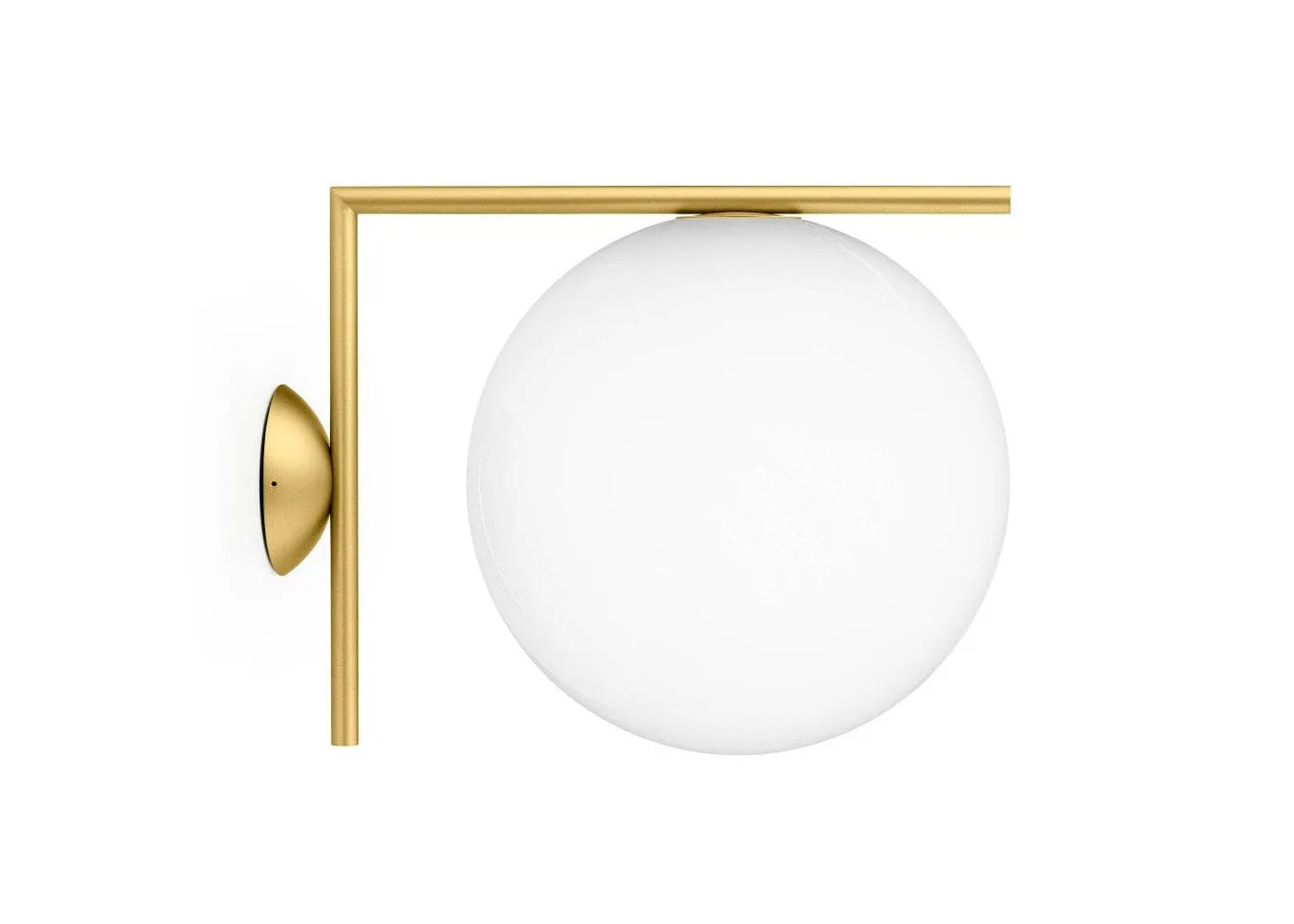 Flos IC W2 Wall Light Brass 1