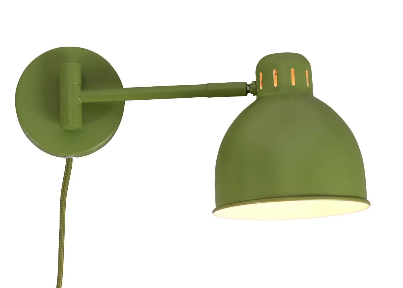Heal's Spencer Metal Wall Lamp Green