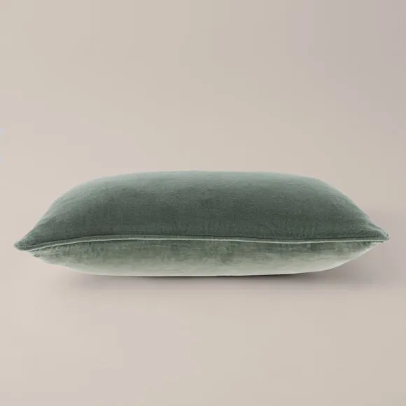 Clara Cotton Velvet Rectangle Cushion 3