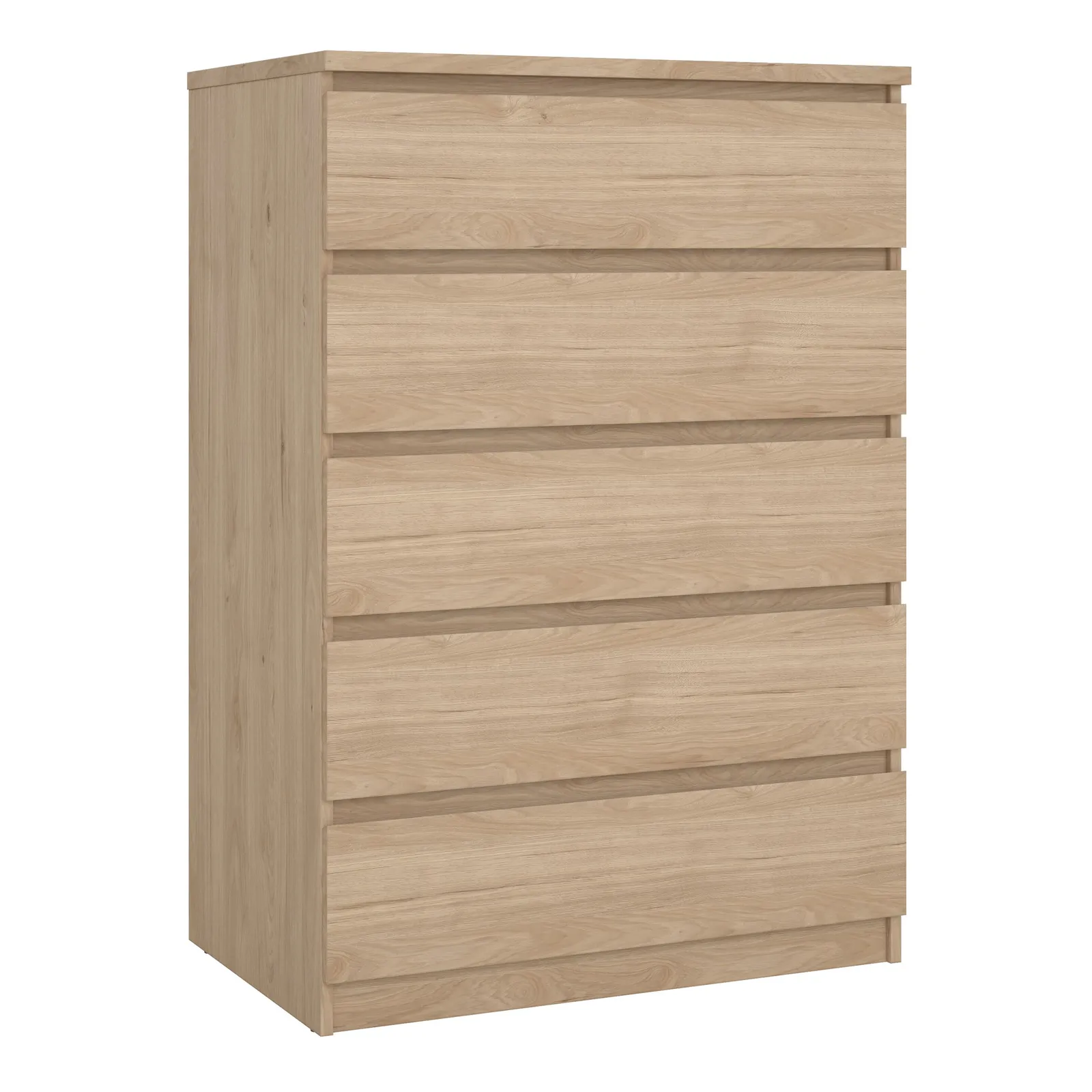 Furniture To Go Naia Chest of 5 Drawers in Light Oak