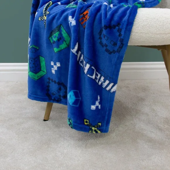 Minecraft Fleece 150cm x 100cm Throw Blanket 2