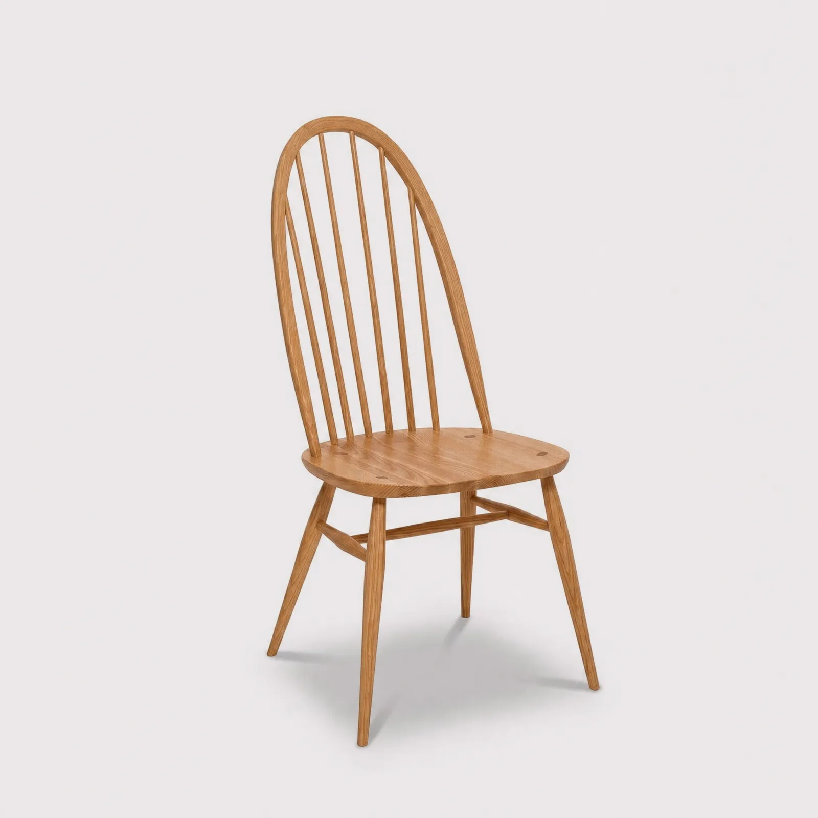 Ercol Quaker Dining Chair, Ash Wood | Barker & Stonehouse 2