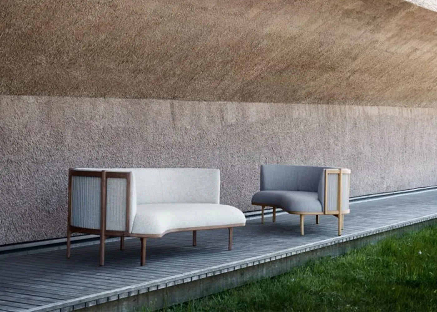 Carl Hansen & Son RF1903 Sideways Sofa Left Hand Facing in Hallingdal 3