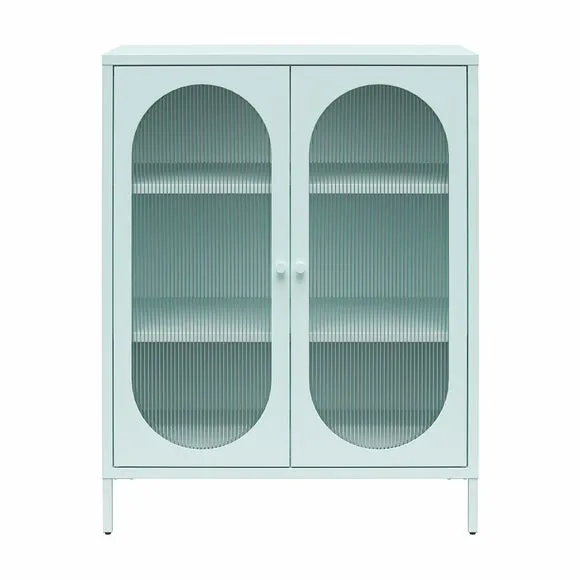 Luna Small Fluted Sideboard, Glass 3