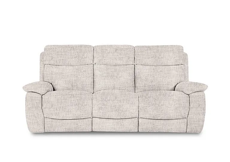 Echo Fabric 3 Seater Power Recliner Sofa